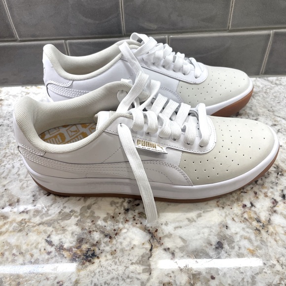 Puma California Exotic Whisper White 6 Like New - Picture 2 of 4
